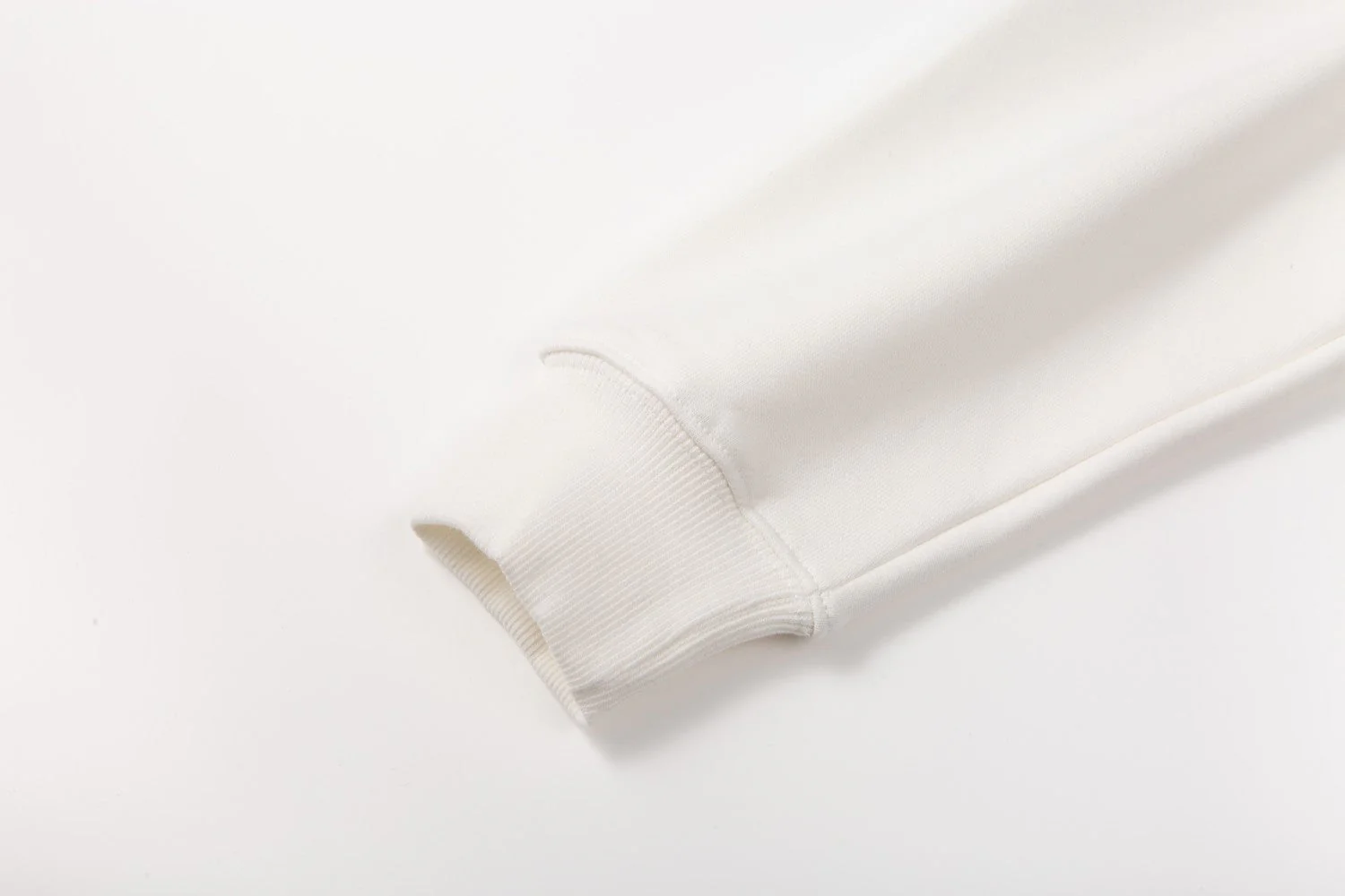 Printed crew neck cotton sweatshirt