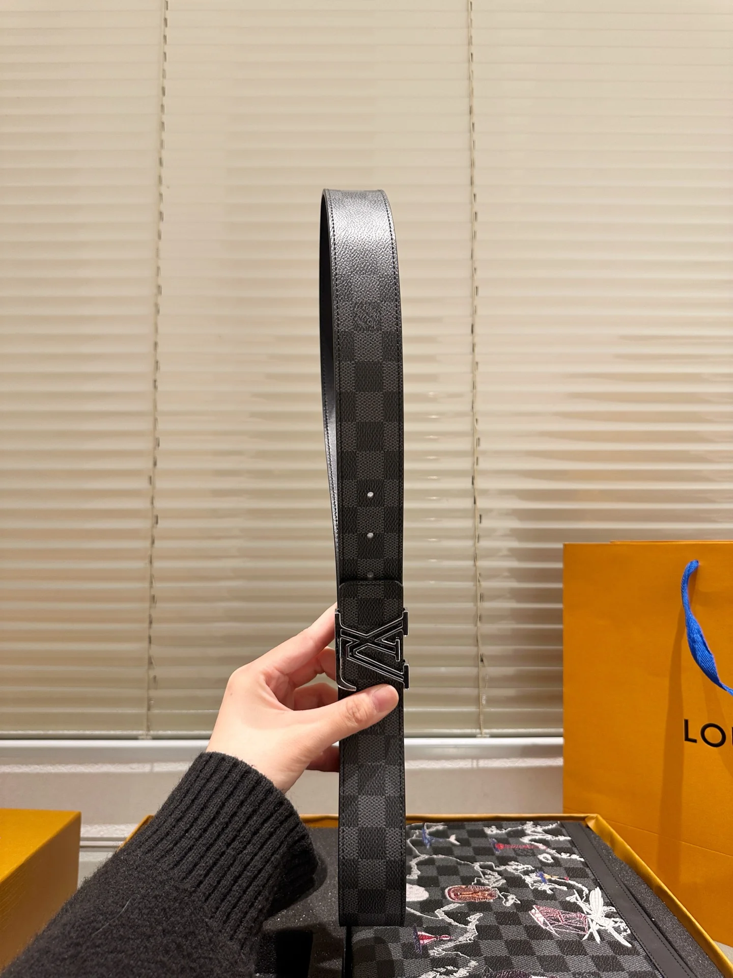 Men's Fashion Belt + Clutch Gift Box