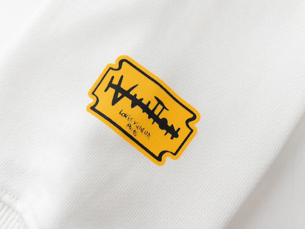 White Cotton Sweatshirt