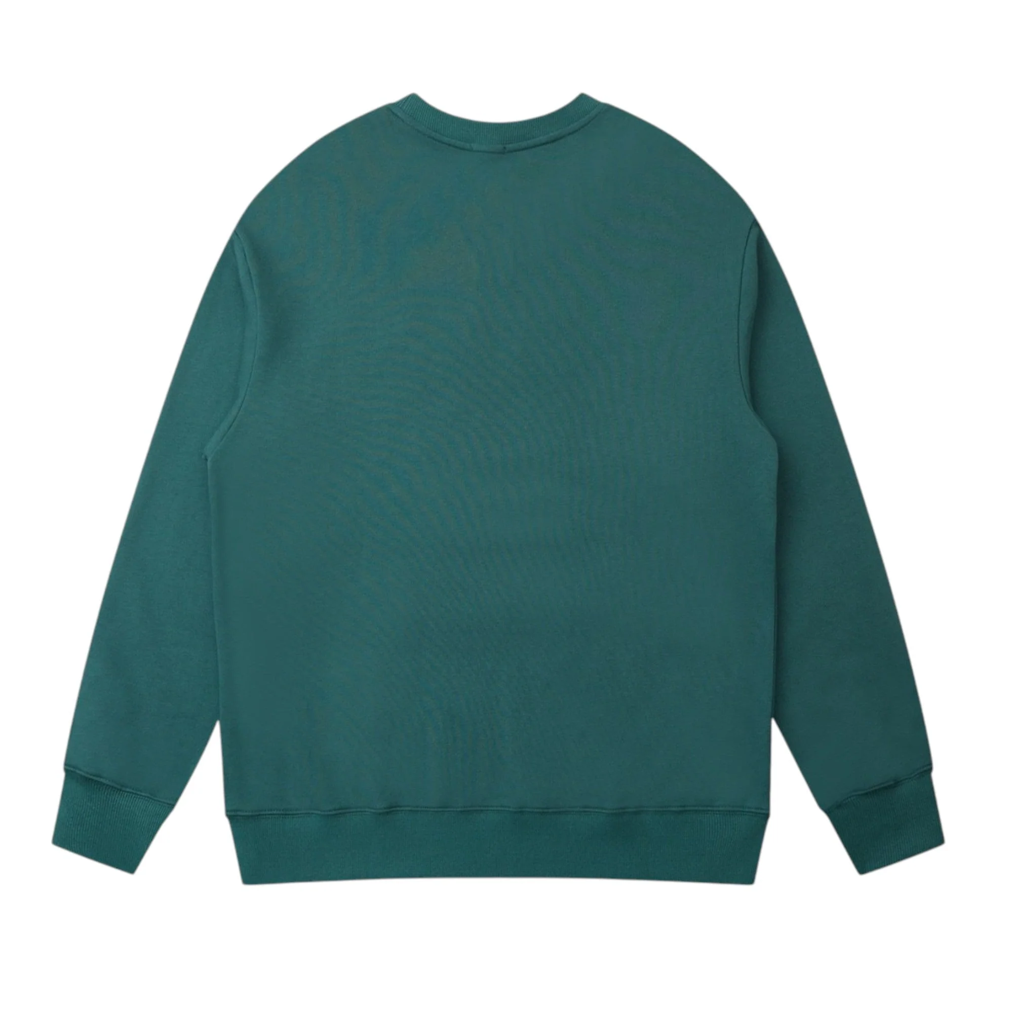 Embroidered cotton crewneck sweatshirt