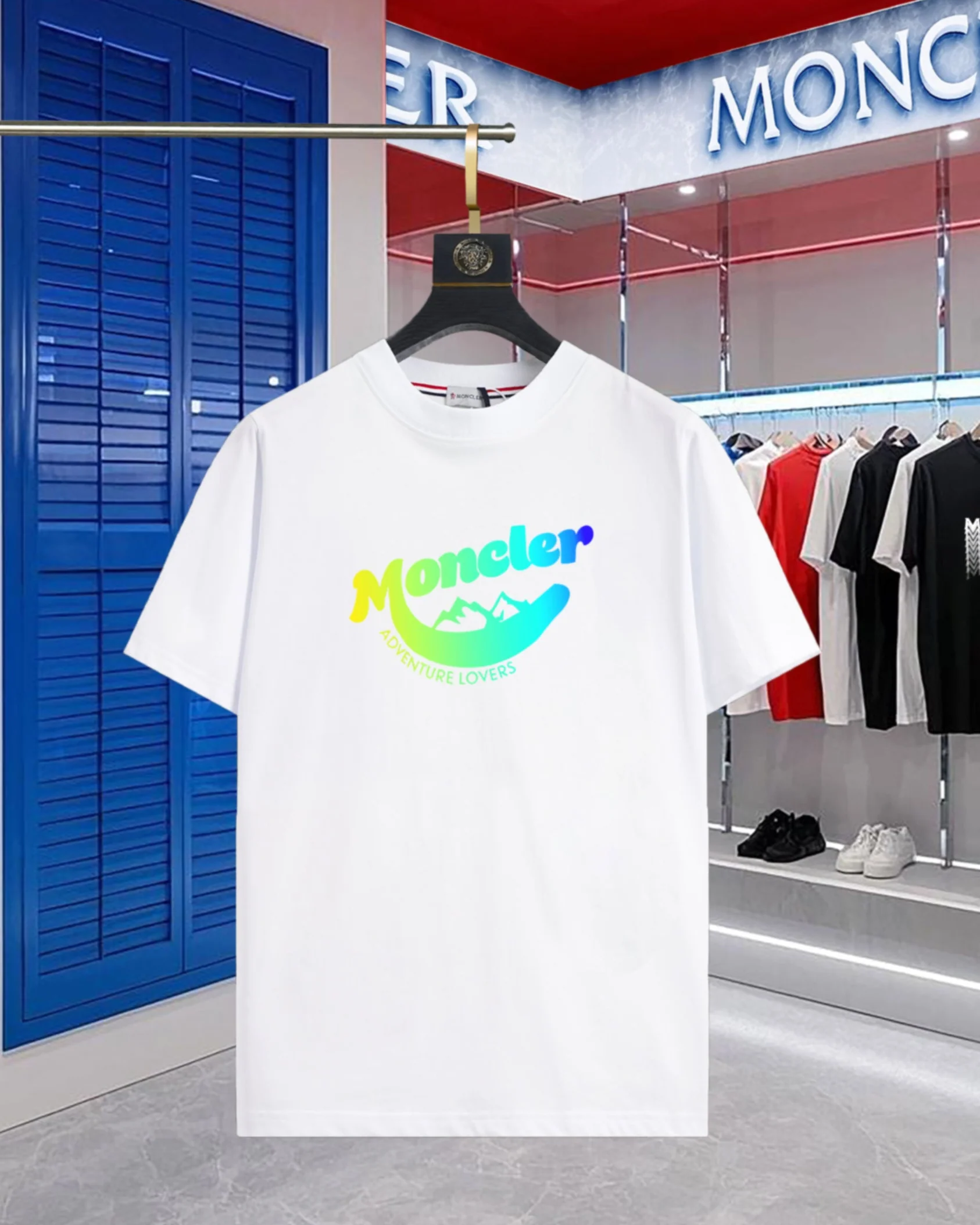 Laser Printed Cotton T-Shirt