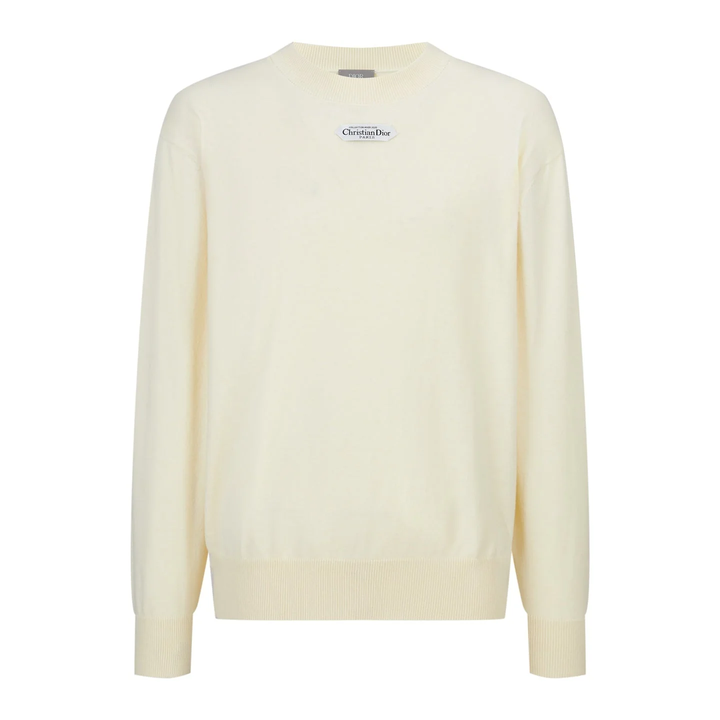 jacquard knit sweater