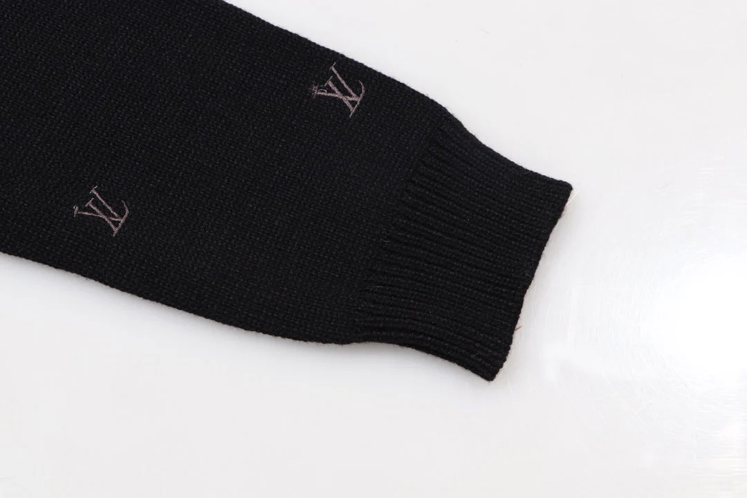 knitted embroidered sweater