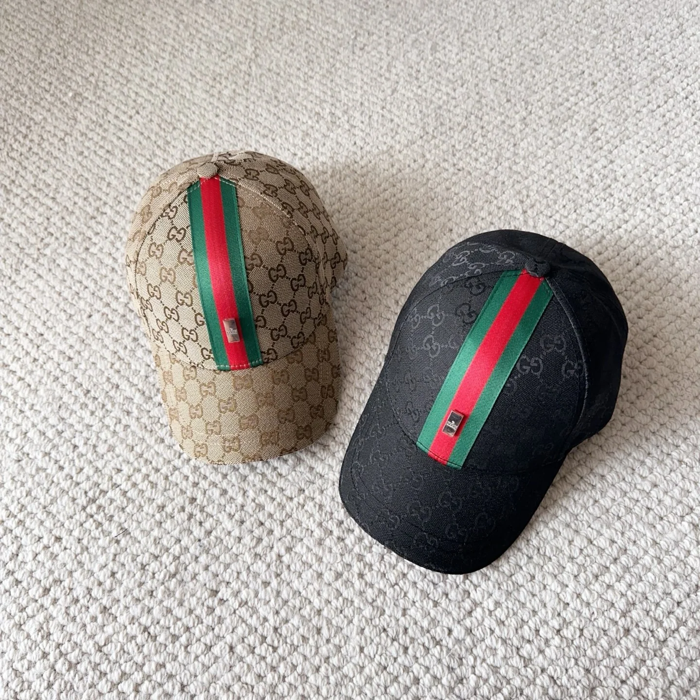 Jacquard webbing baseball cap