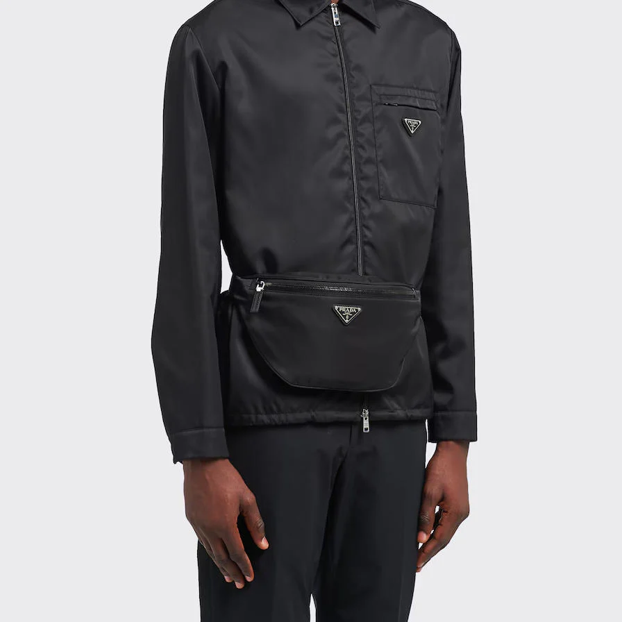 Unisex nylon waist bag