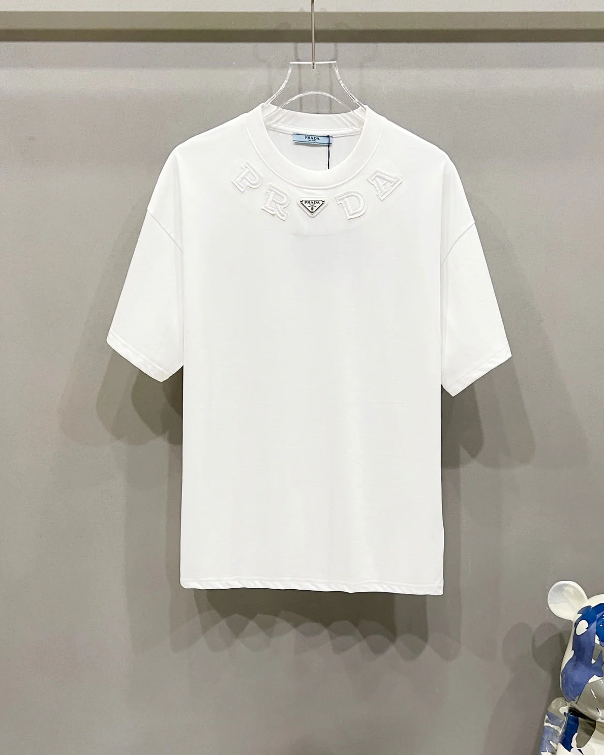 Patch Embroidered Cotton T-Shirt