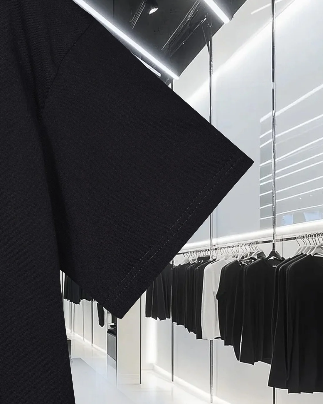 Cherry Blossom Crew Neck Cotton T-shirt