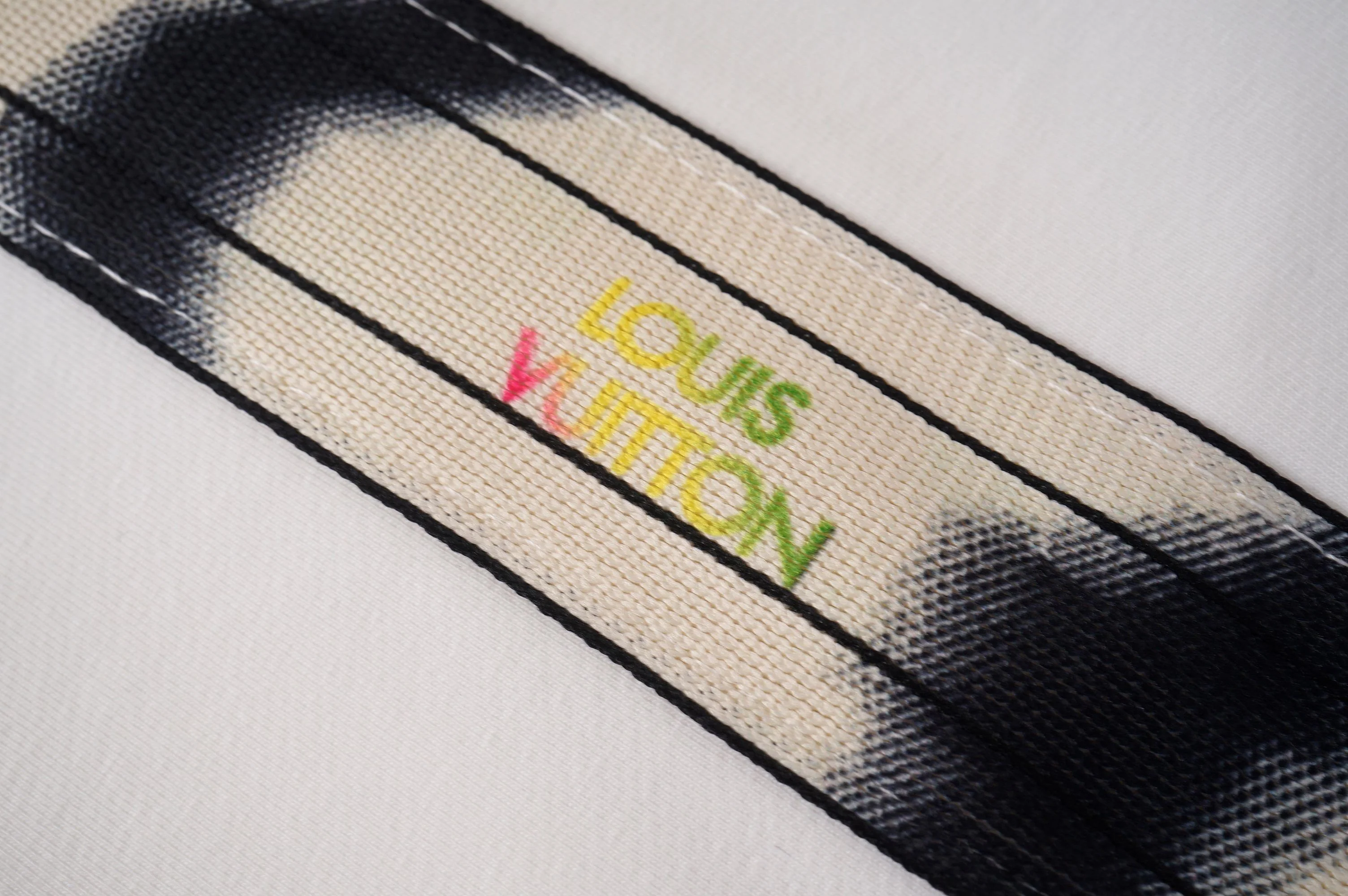 Embroidered drawstring casual trousers