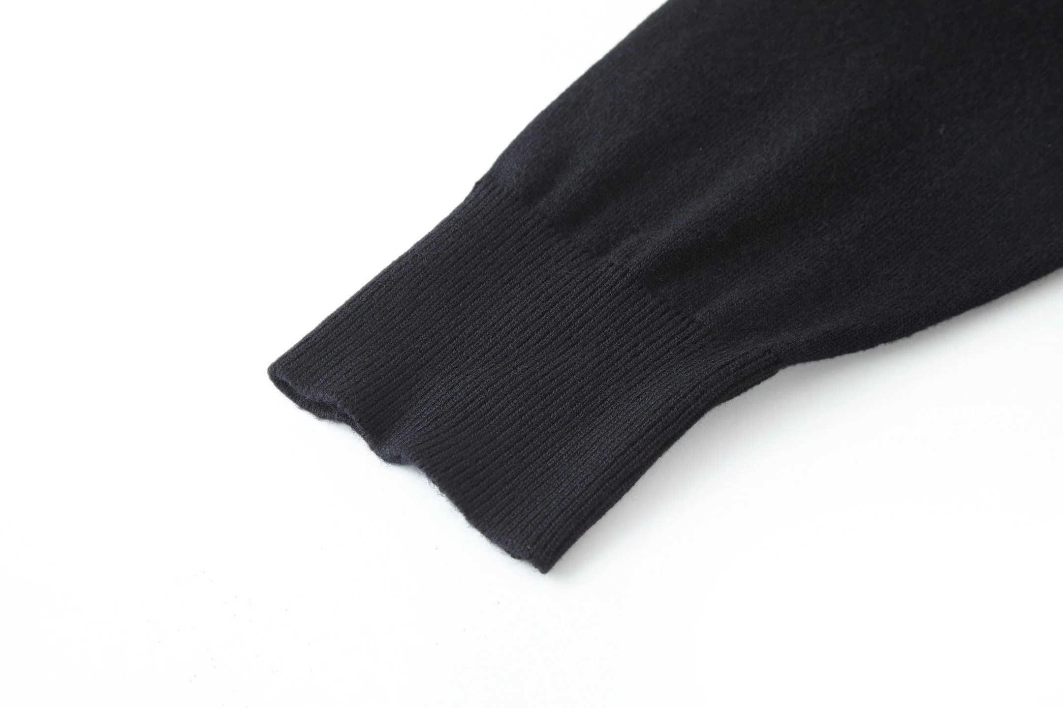 jacquard knit sweater