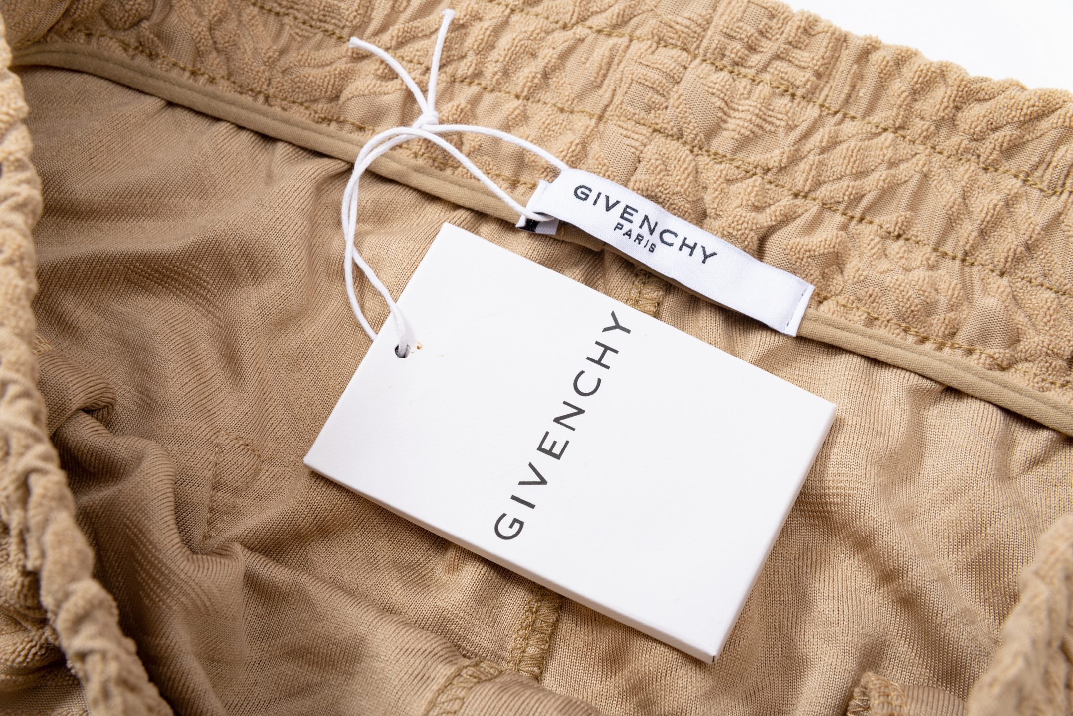 jacquard knit shorts