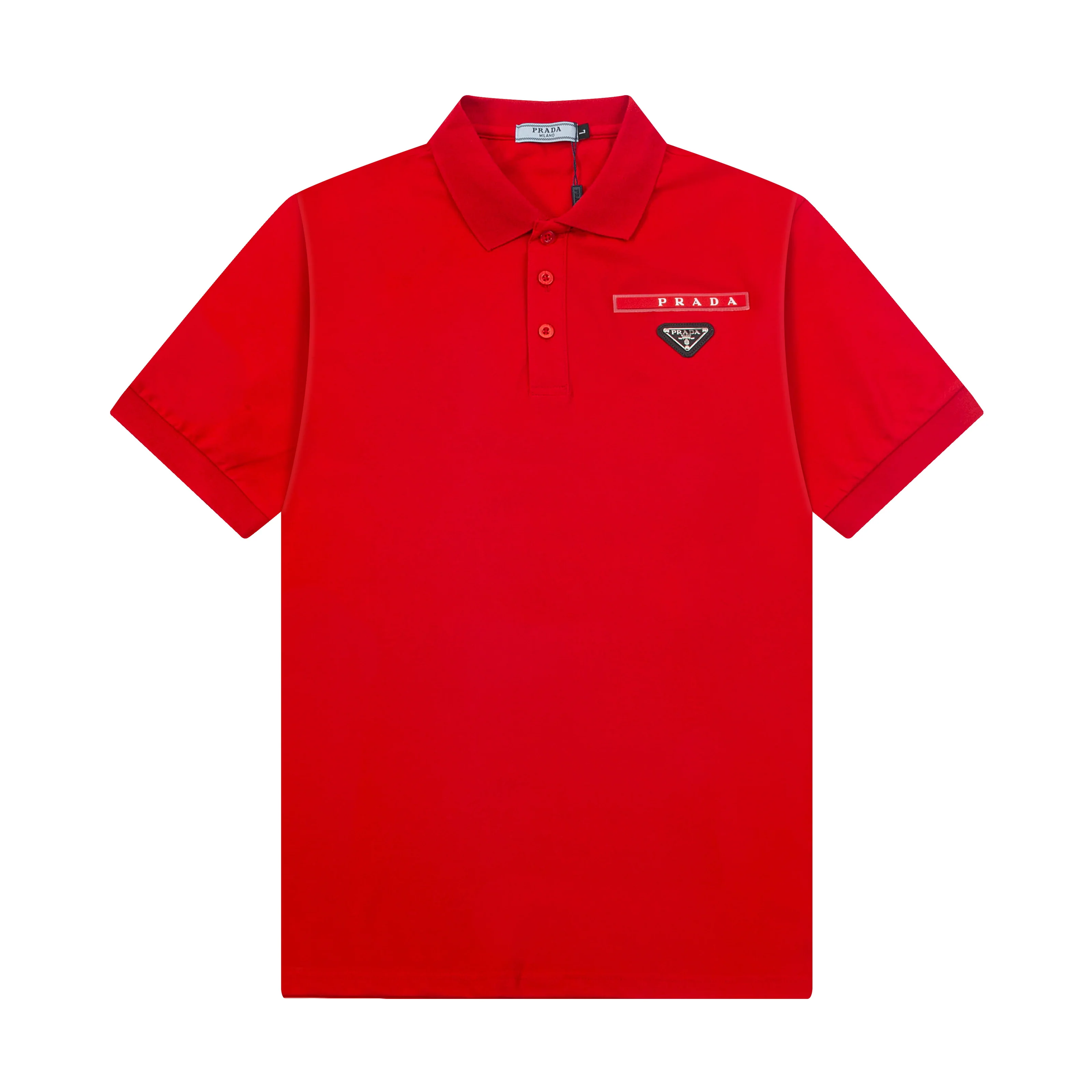 Lapel Cotton Polo Shirt