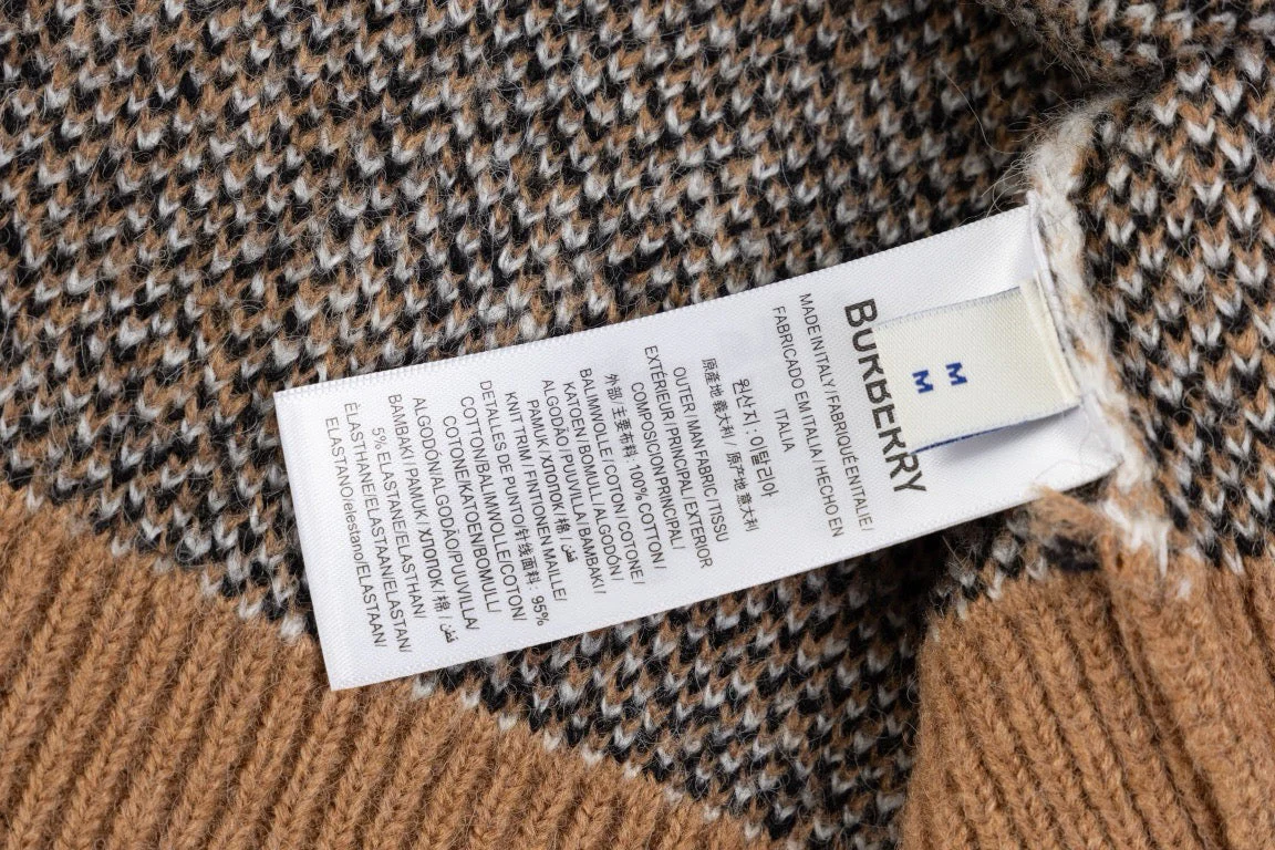 Classic Plaid Camel Sweater