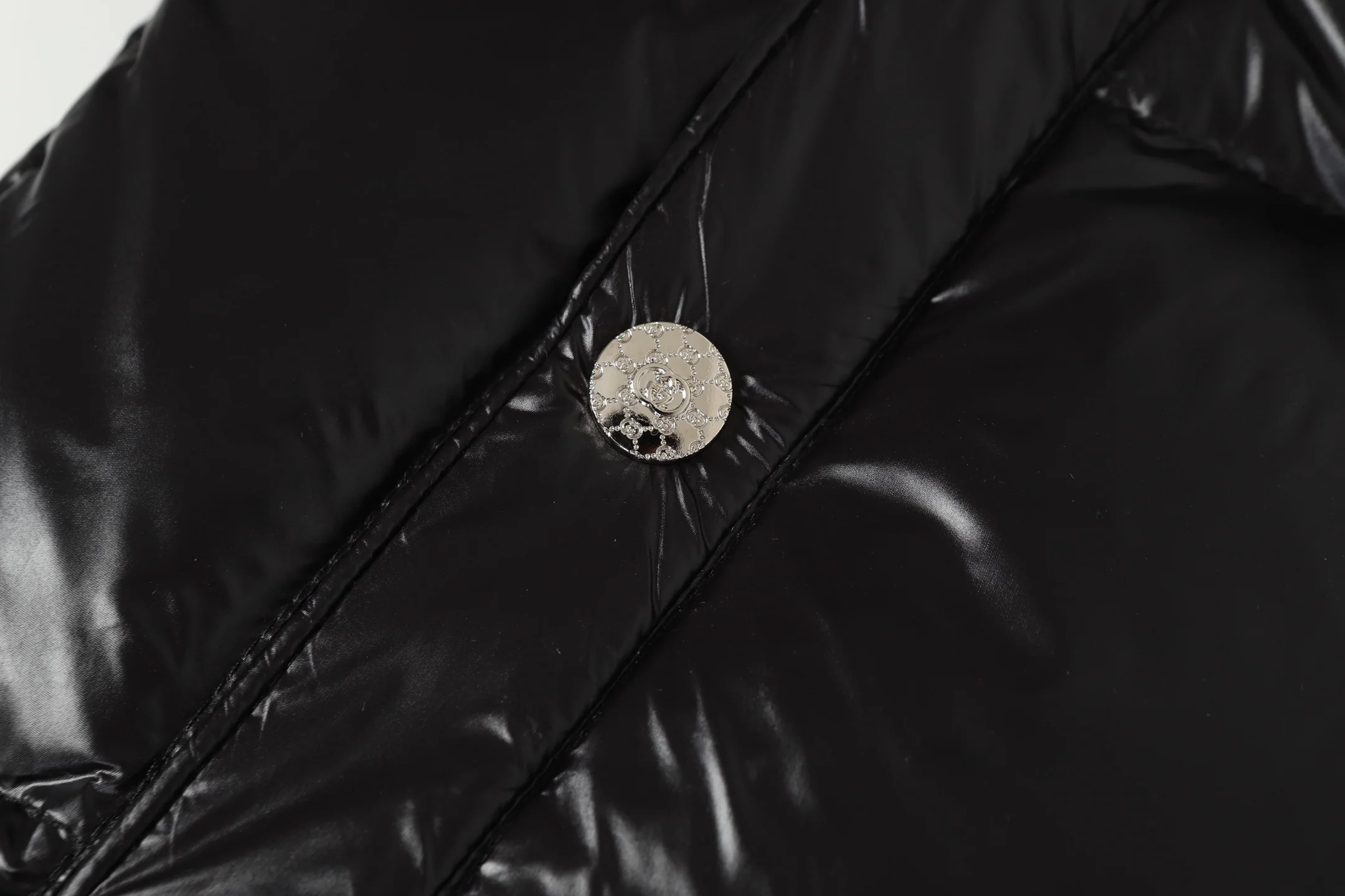 Web stand collar down jacket