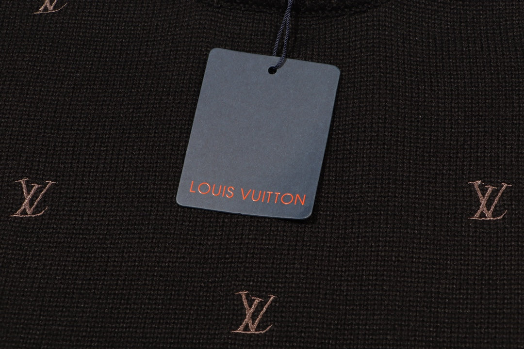 knitted embroidered sweater