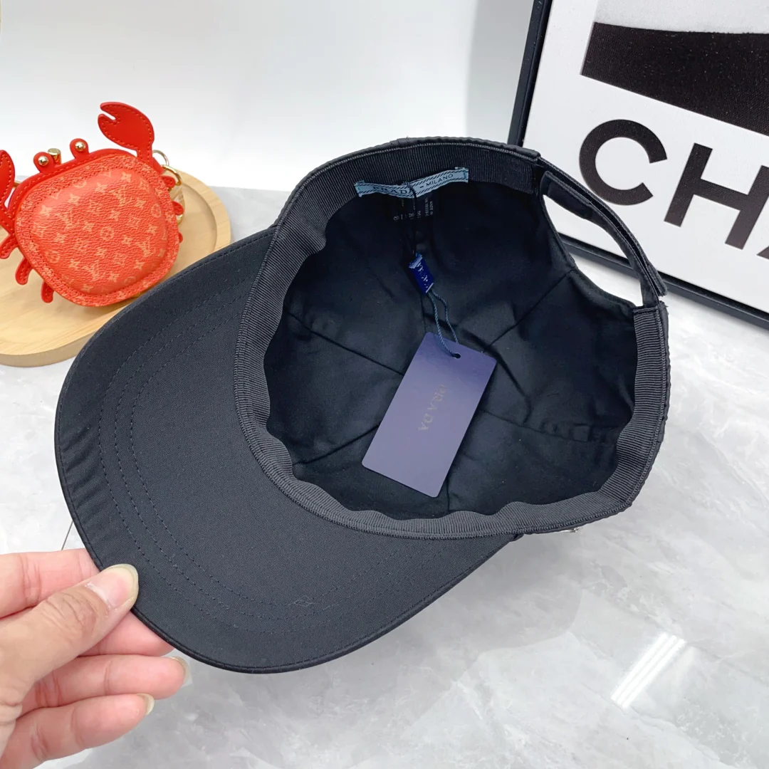 Recycled Nylon Monogram Baseball Cap