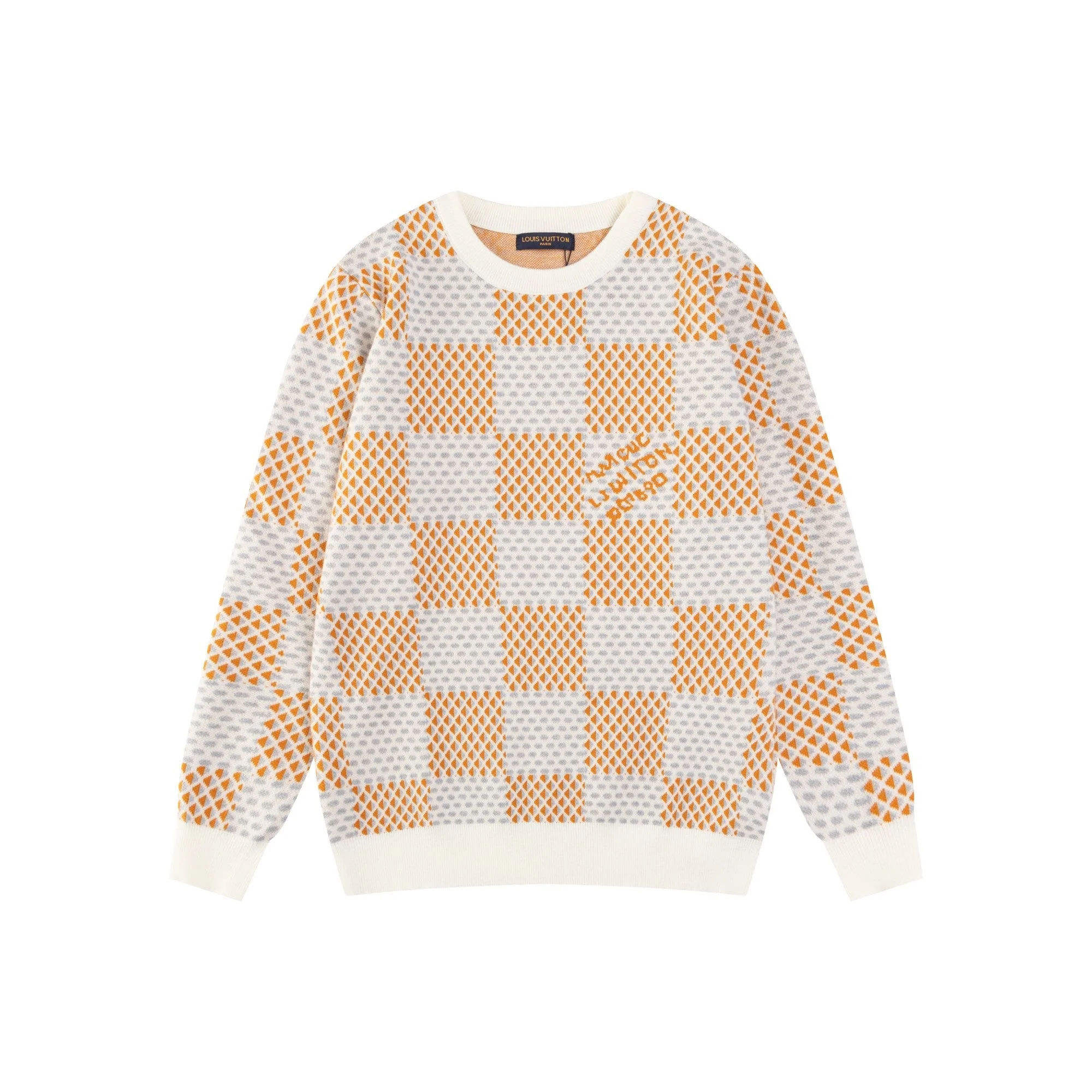 Fly-knit cashmere sweater