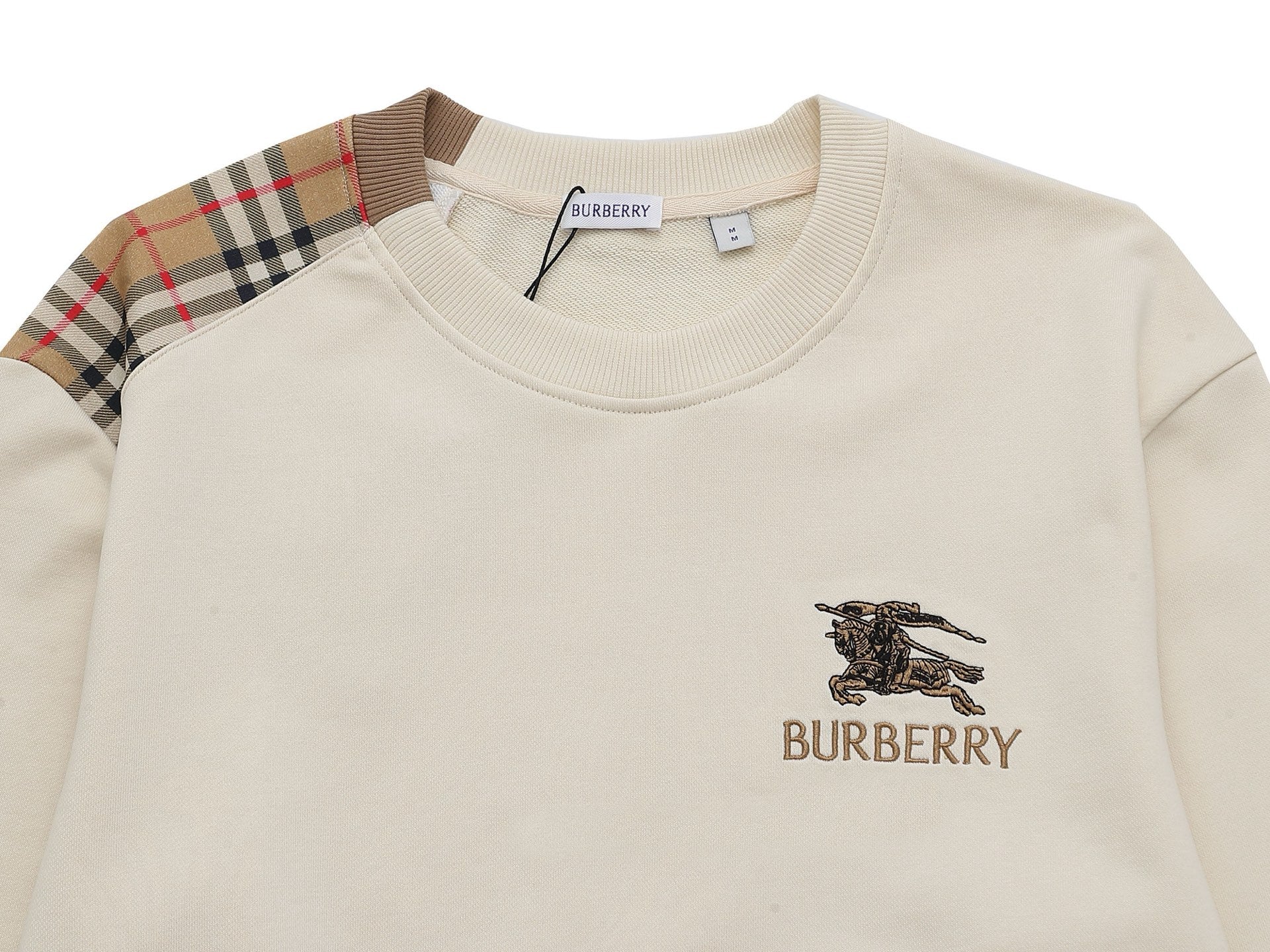 Matching crew neck cotton sweatshirt