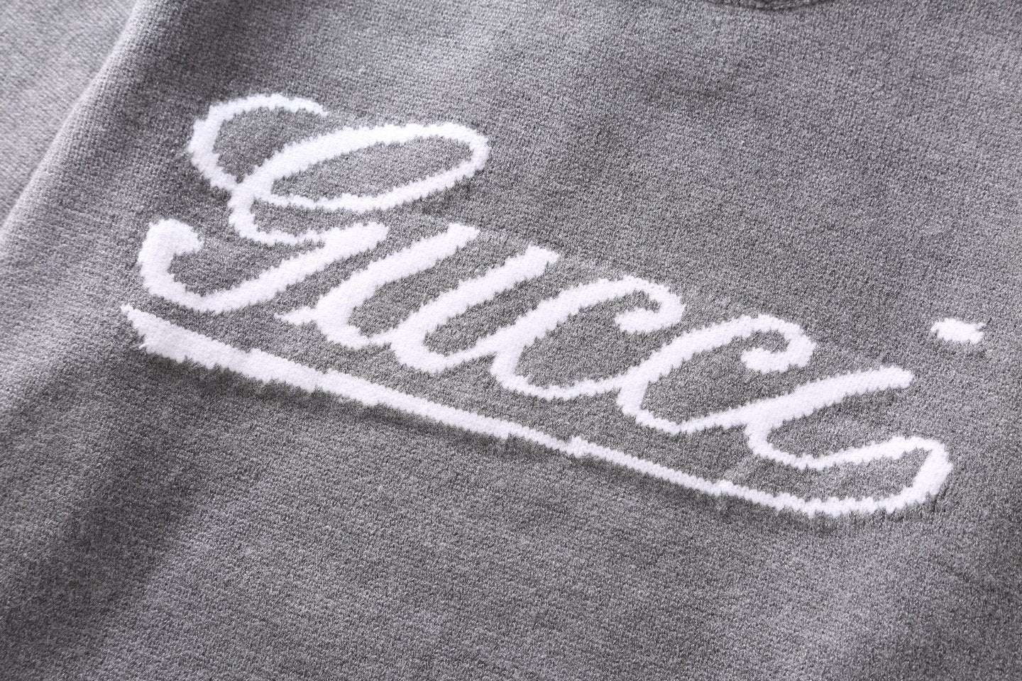 knitted jacquard cashmere sweater