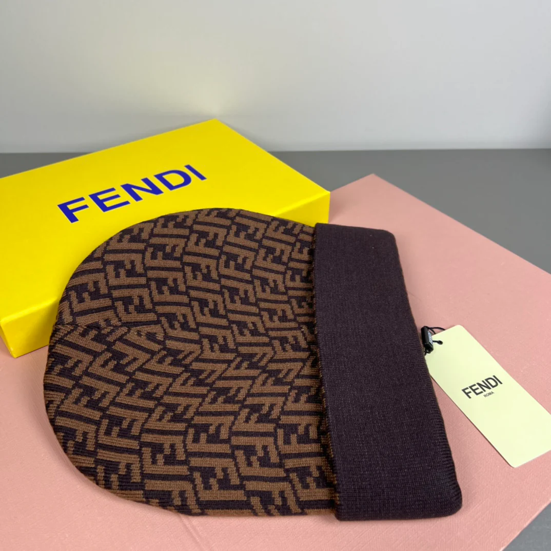 Double layer Cashmere Knitted  Beanie