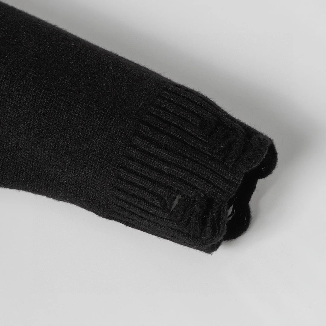 knitted jacquard sweatshirt