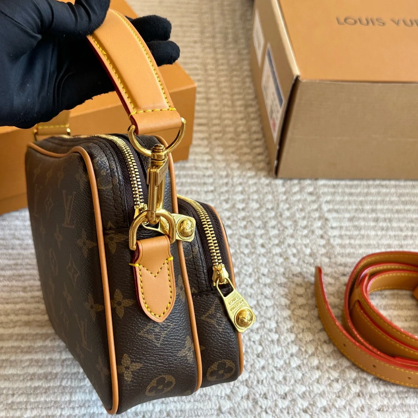 Leather Crossbody Bag