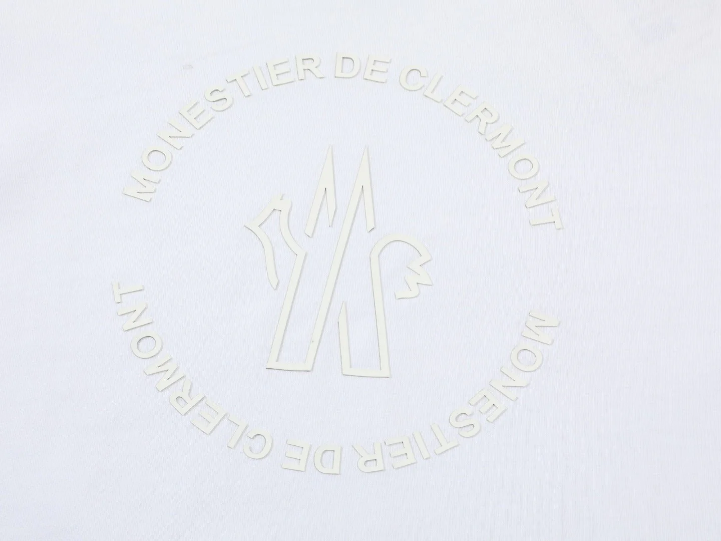 3D Stripe Printed Cotton T-Shirt