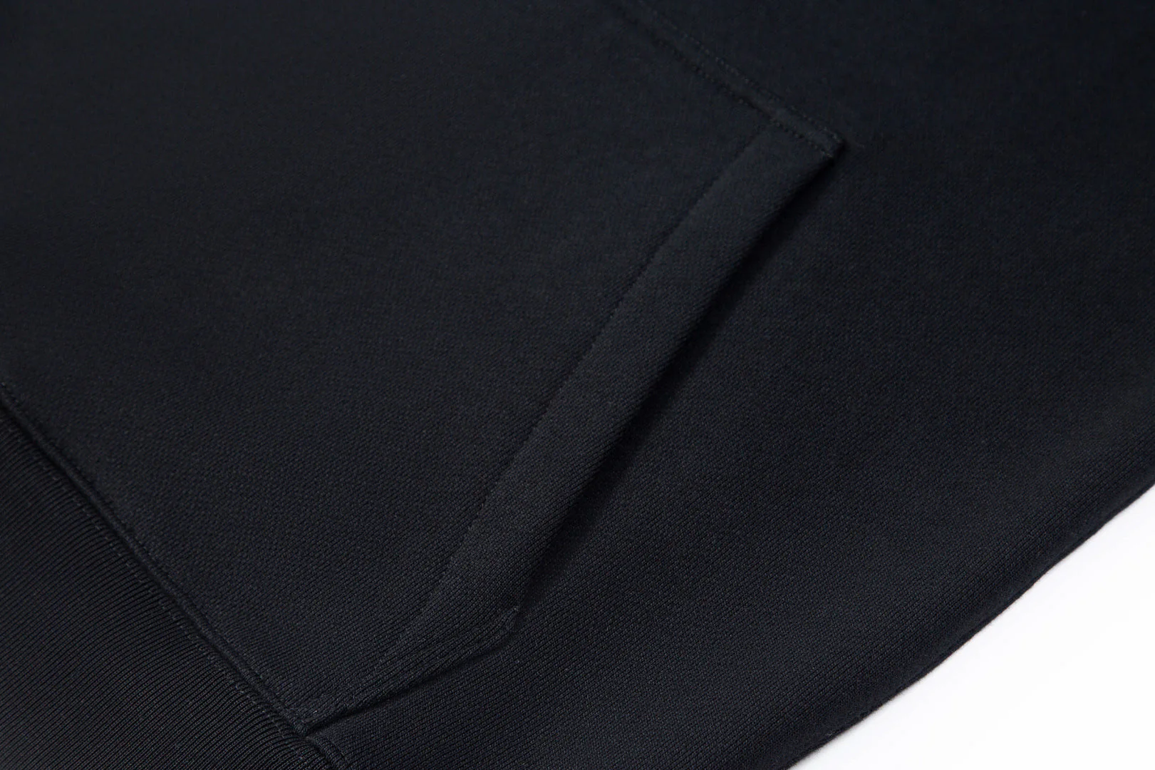 Logo Check Embroidered Cotton Hoodie