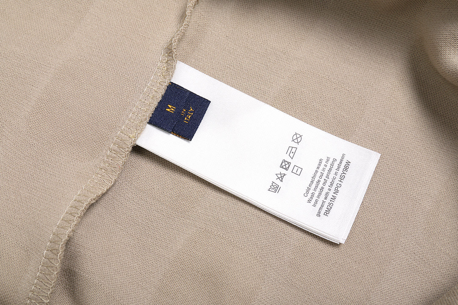 Khaki Half-Zip Sweatshirt