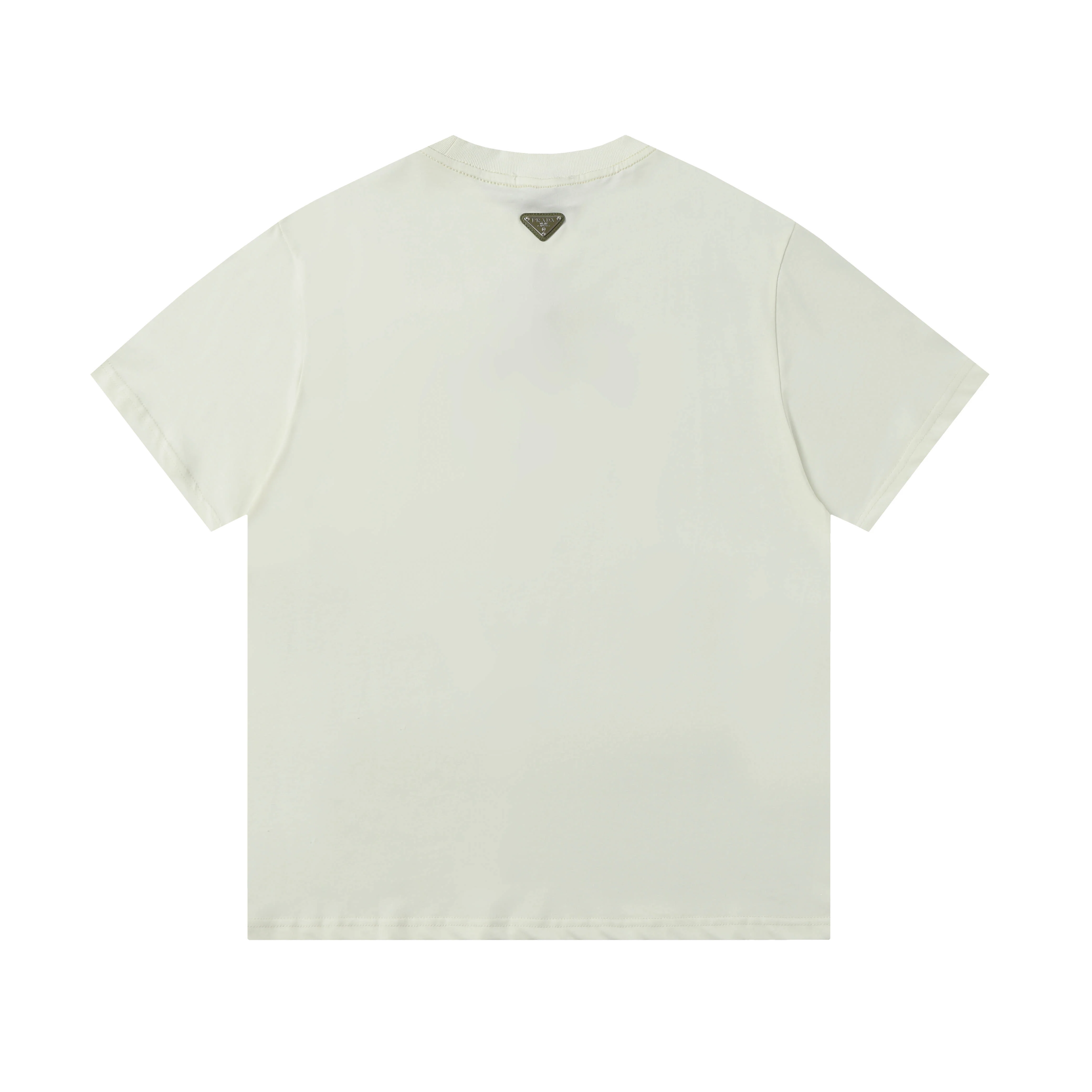 Crew neck cotton T-shirt
