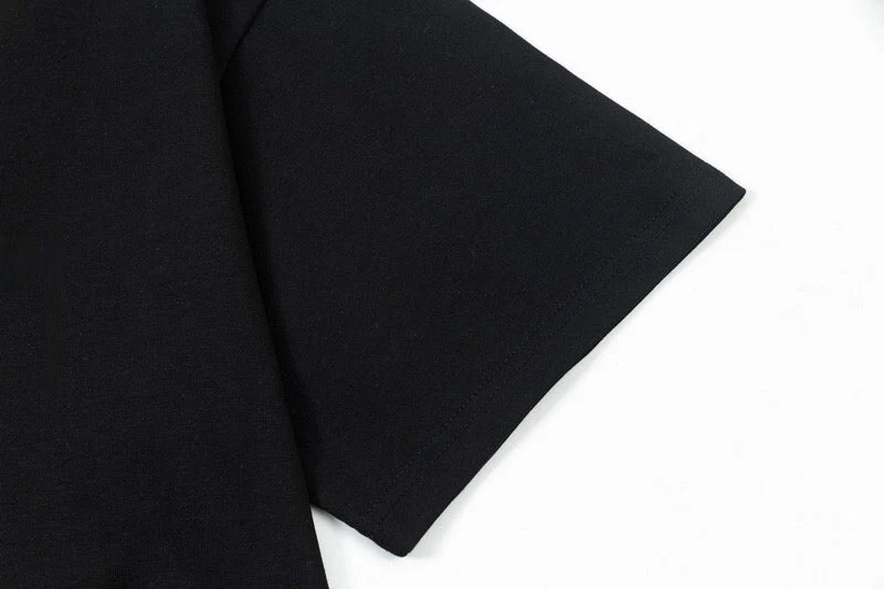 Cartoon Print Cotton T-Shirt