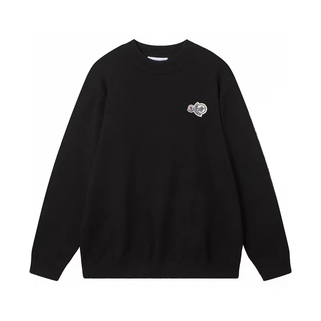Crew neck cashmere sweater