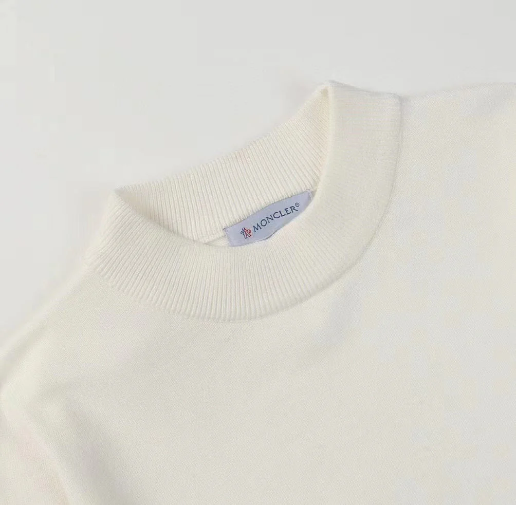 knitted embroidered sweatshirt