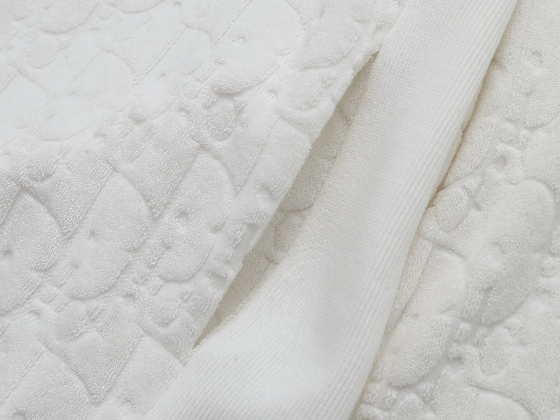 Fleece crew neck cotton sweatshirt