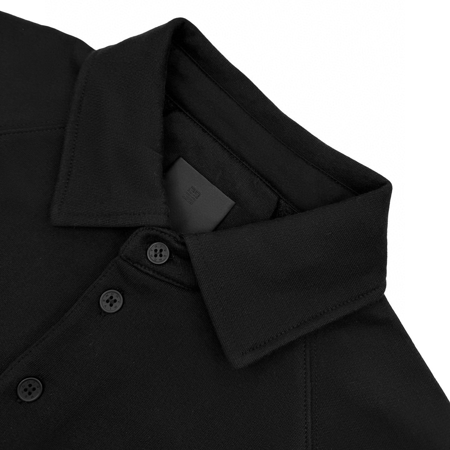 Lapel embroidered sweatshirt