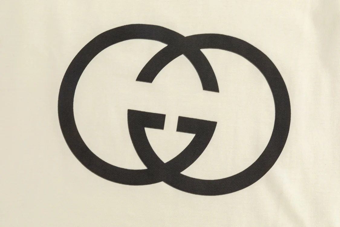 Printed crew neck cotton T-shirt