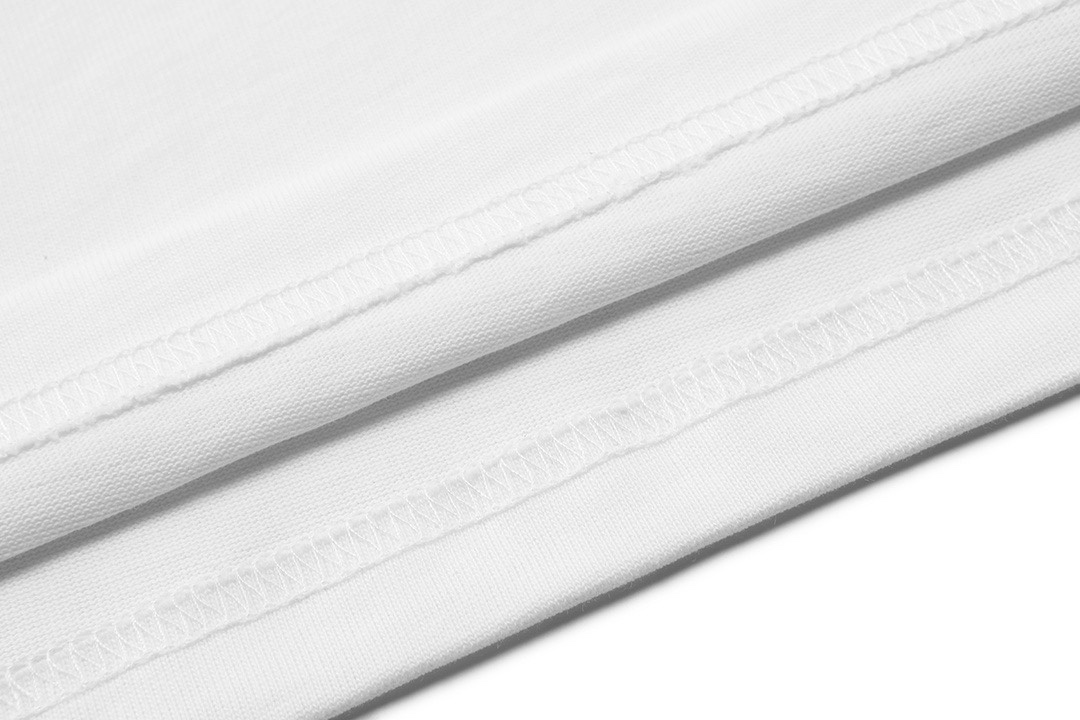 Embroidered logo cotton T-shirt