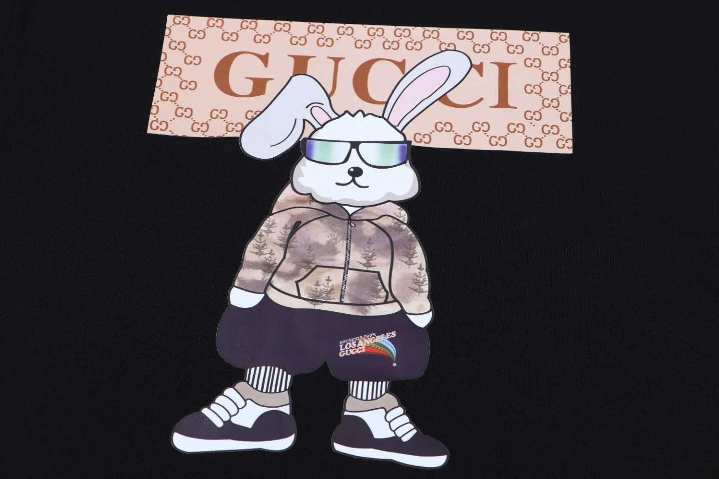 Cartoon print T-shirt