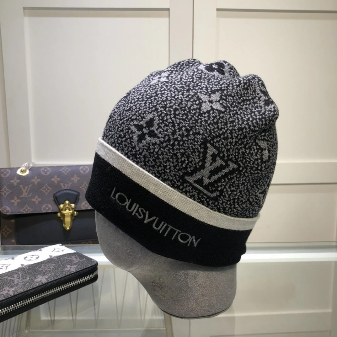 jacquard  knitted beanie