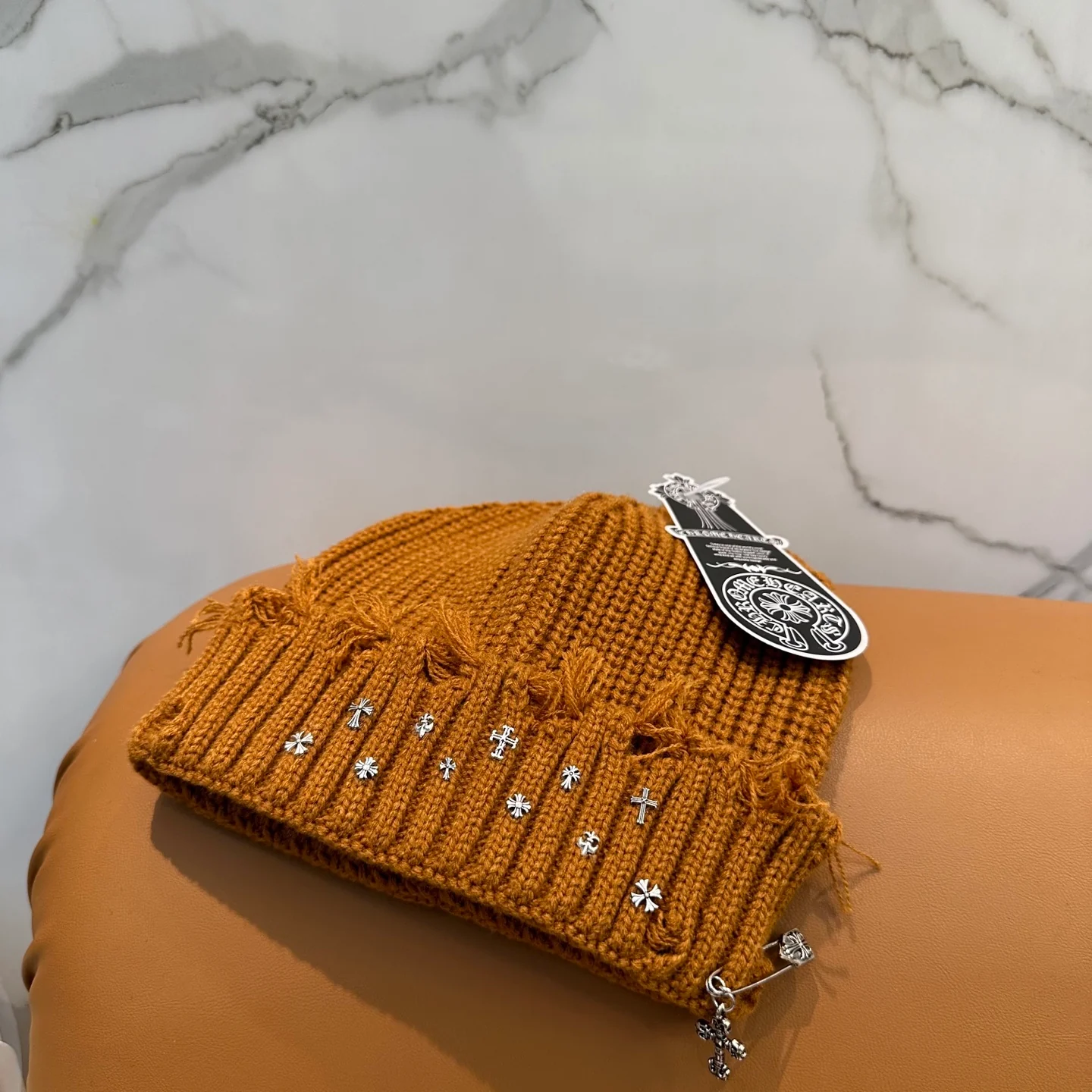 Metal Monogram Cashmere Beanie