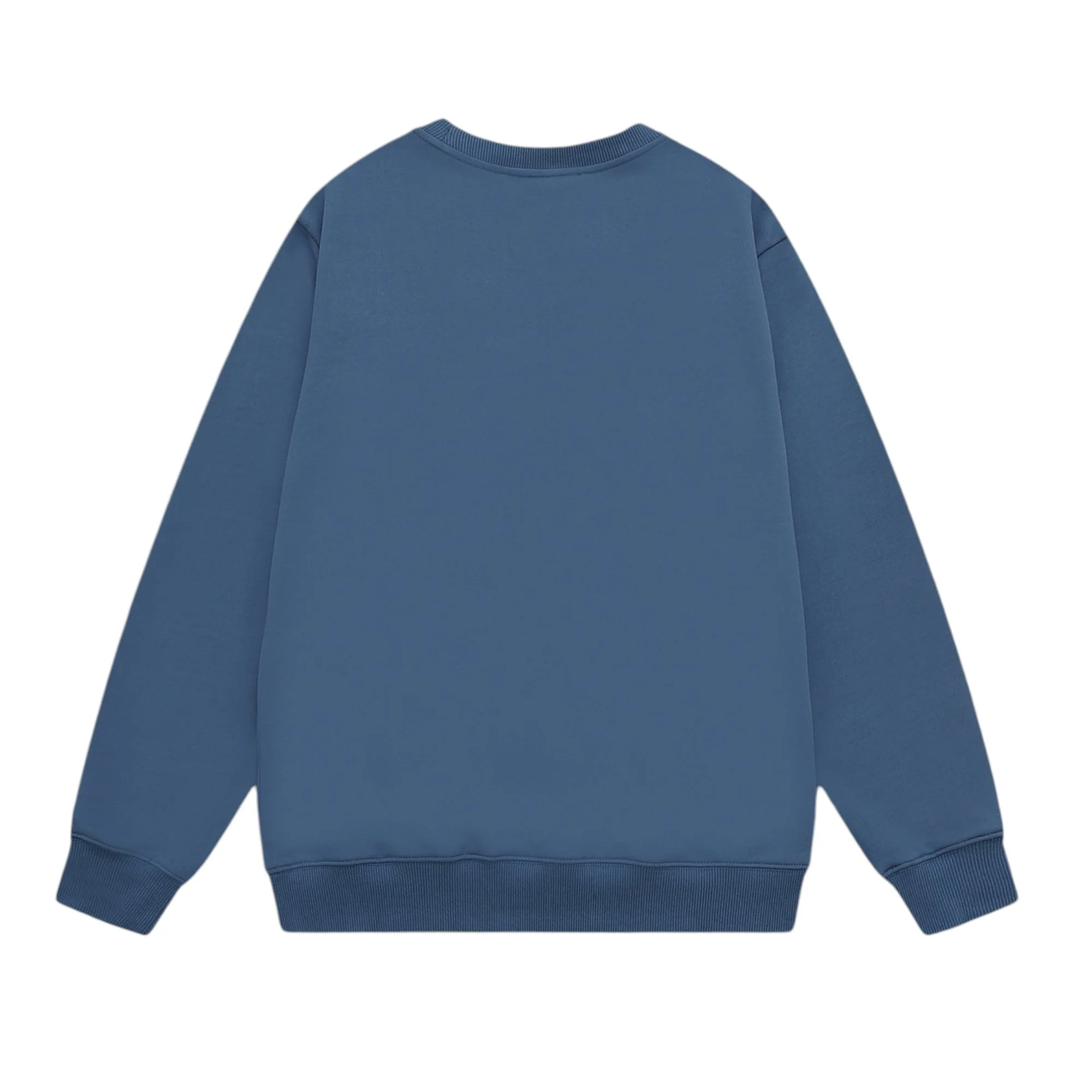 Diamond round neck cotton sweatshirt