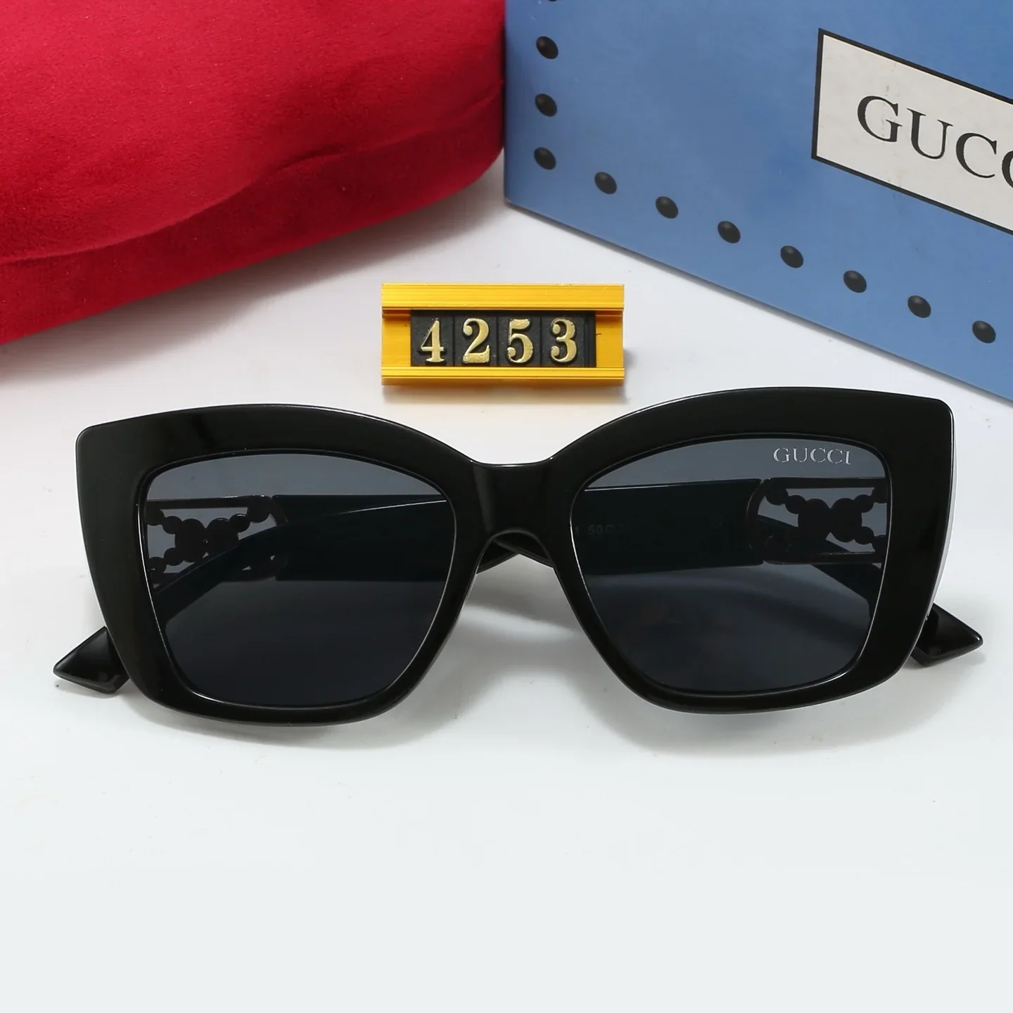 5 colors of new and popular sunglasses  4253