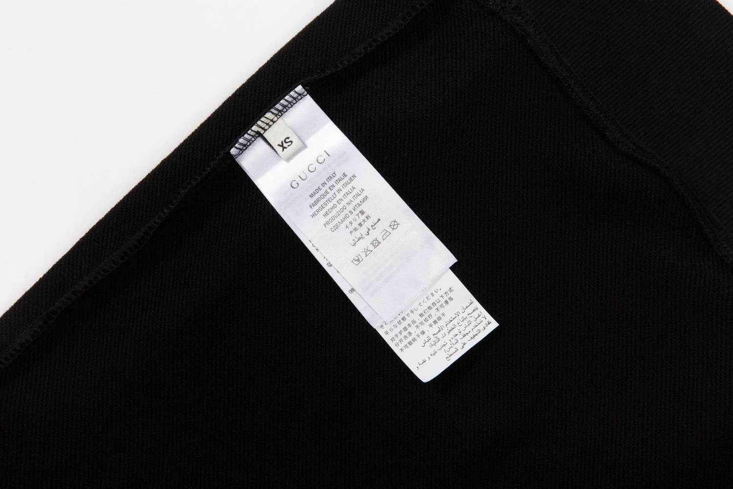 3D crew neck cotton sweatshirt