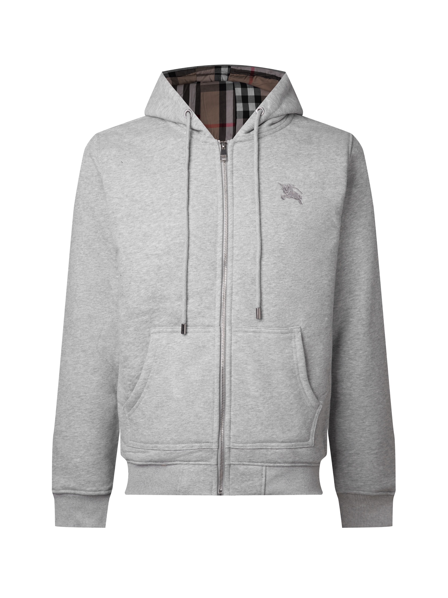 Warhorse Embroidered Fleece Sweatshirt Jacket