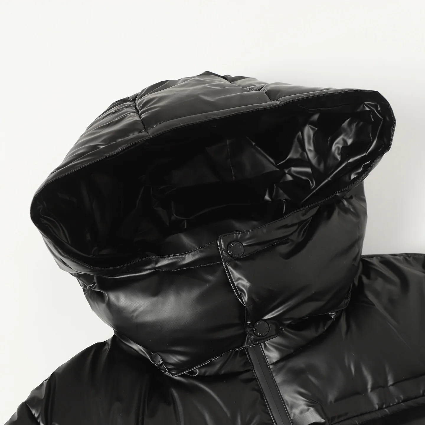 Detachable hood down jacket