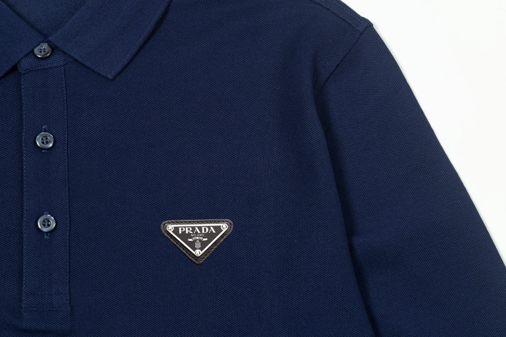 Knitted Lapel Polo Shirt