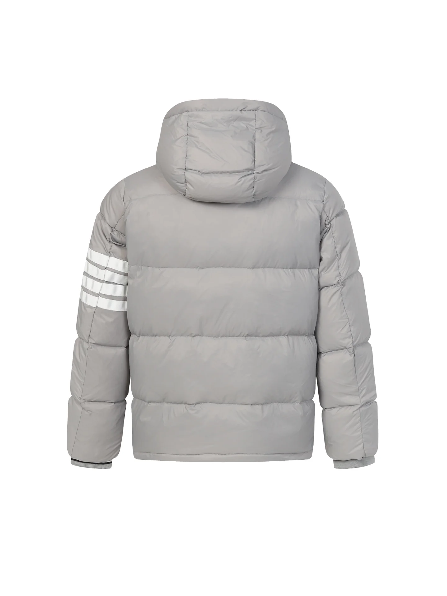 Web hooded down jacket