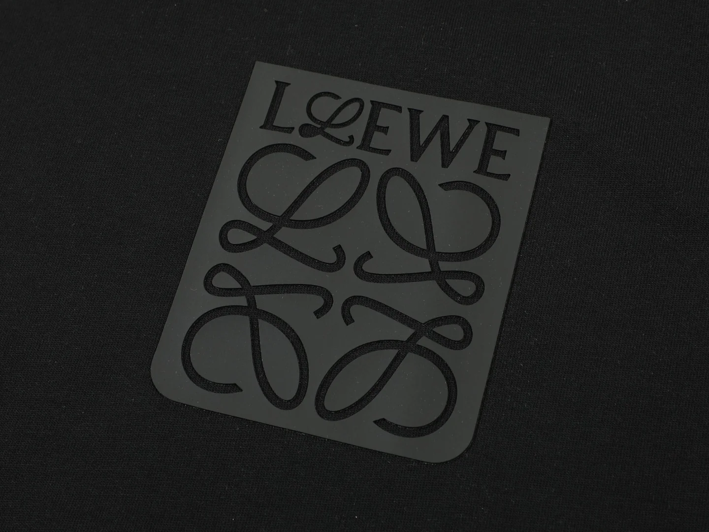 Printed crew neck cotton T-shirt