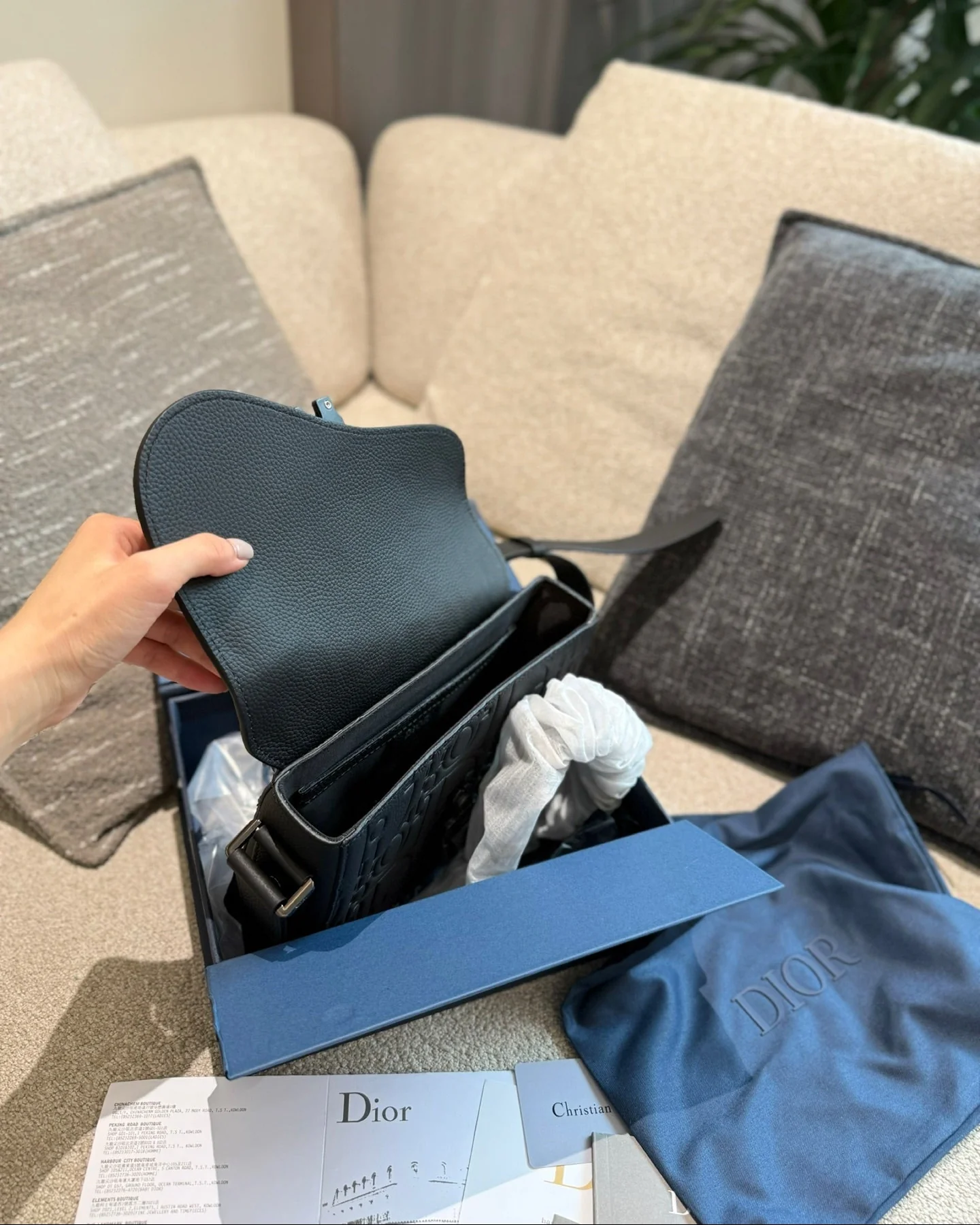 Men's Messenger Crossbody Bag