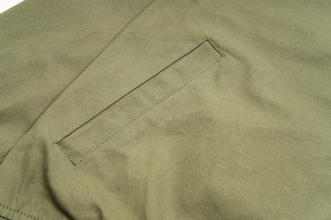 Double-sided embroidered bomber jacket