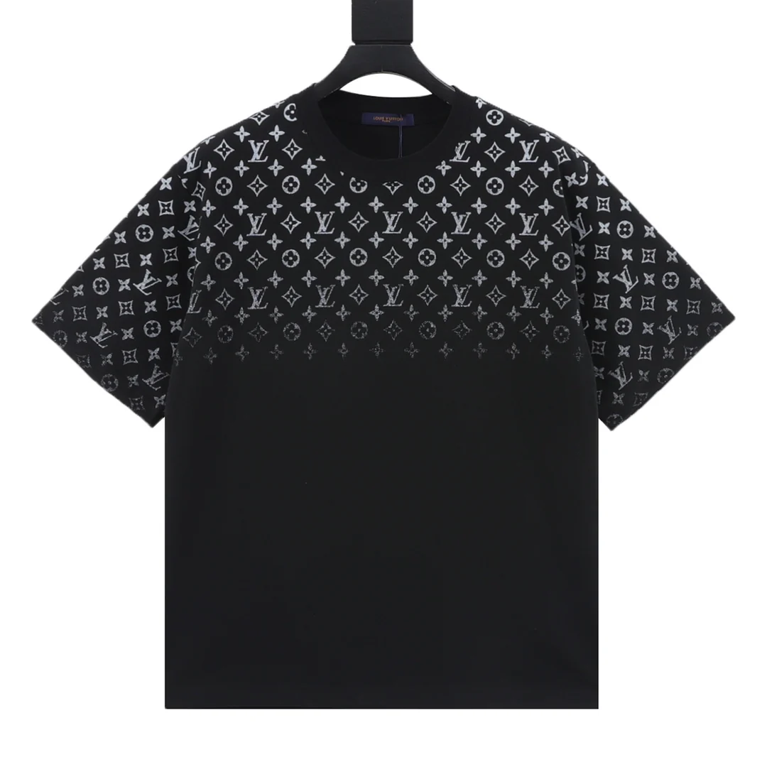 Printed crew neck cotton T-shirt